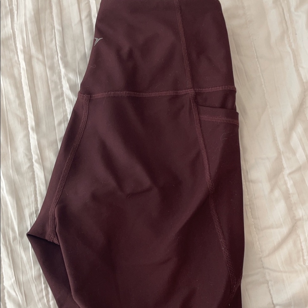 burgundy old navy leggings